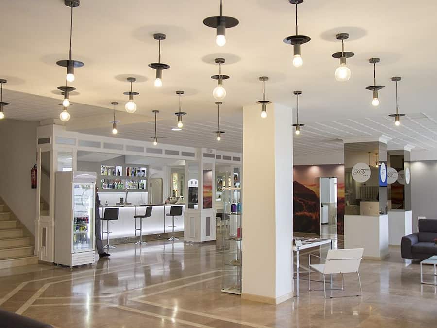 Sala de estar en el lobby
