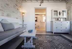 Executive Suite, Sea View | Living area | Flat-screen TV
