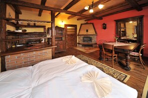 Apartment, 2 Bedrooms | Desk, cribs/infant beds, rollaway beds, free WiFi - Apartmány Village (Velky Slavkov)