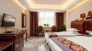 Minibar, coffre-fort, réveille-matin