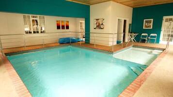 Indoor pool, outdoor pool
