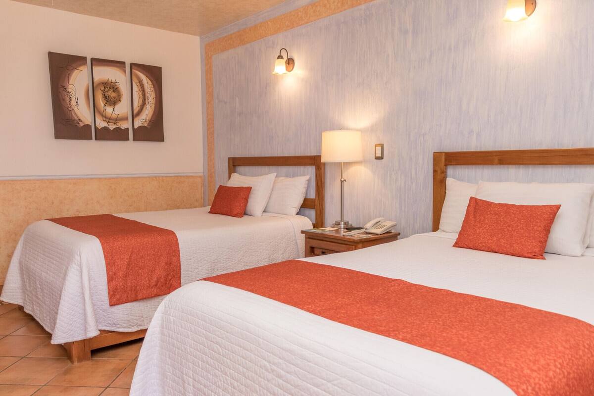 Premium bedding, down duvets, desk, free WiFi