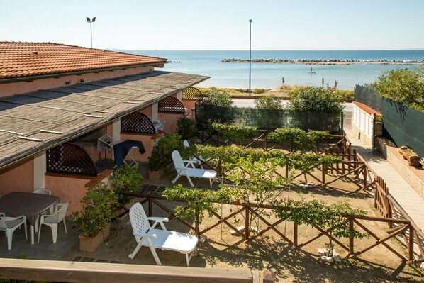 Vista a la playa o al mar