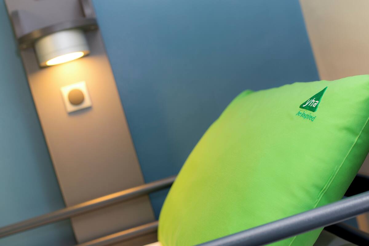 Blackout curtains, bed sheets