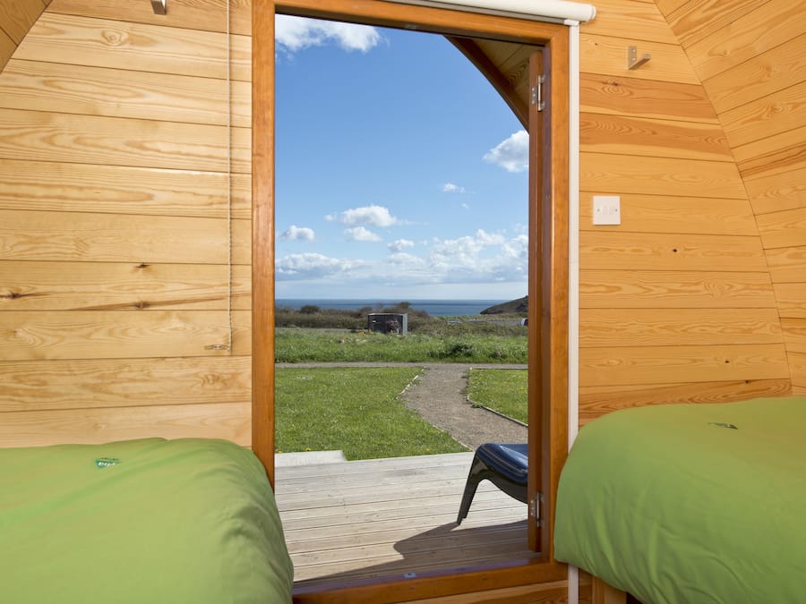 Utsikt fra overnattingsstedet