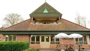 Voorkant van accommodatie