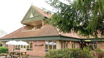 Voorkant van accommodatie