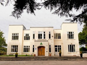 Majoituspaikan julkisivu