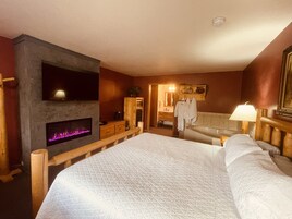 Yhden hengen signature-huone, 1 suuri parisänky, poreamme | Ylelliset vuodevaatteet, pillowtop-patjalliset sängyt