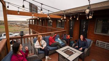 Standard Room, 2 Queen Beds | Terrace/patio