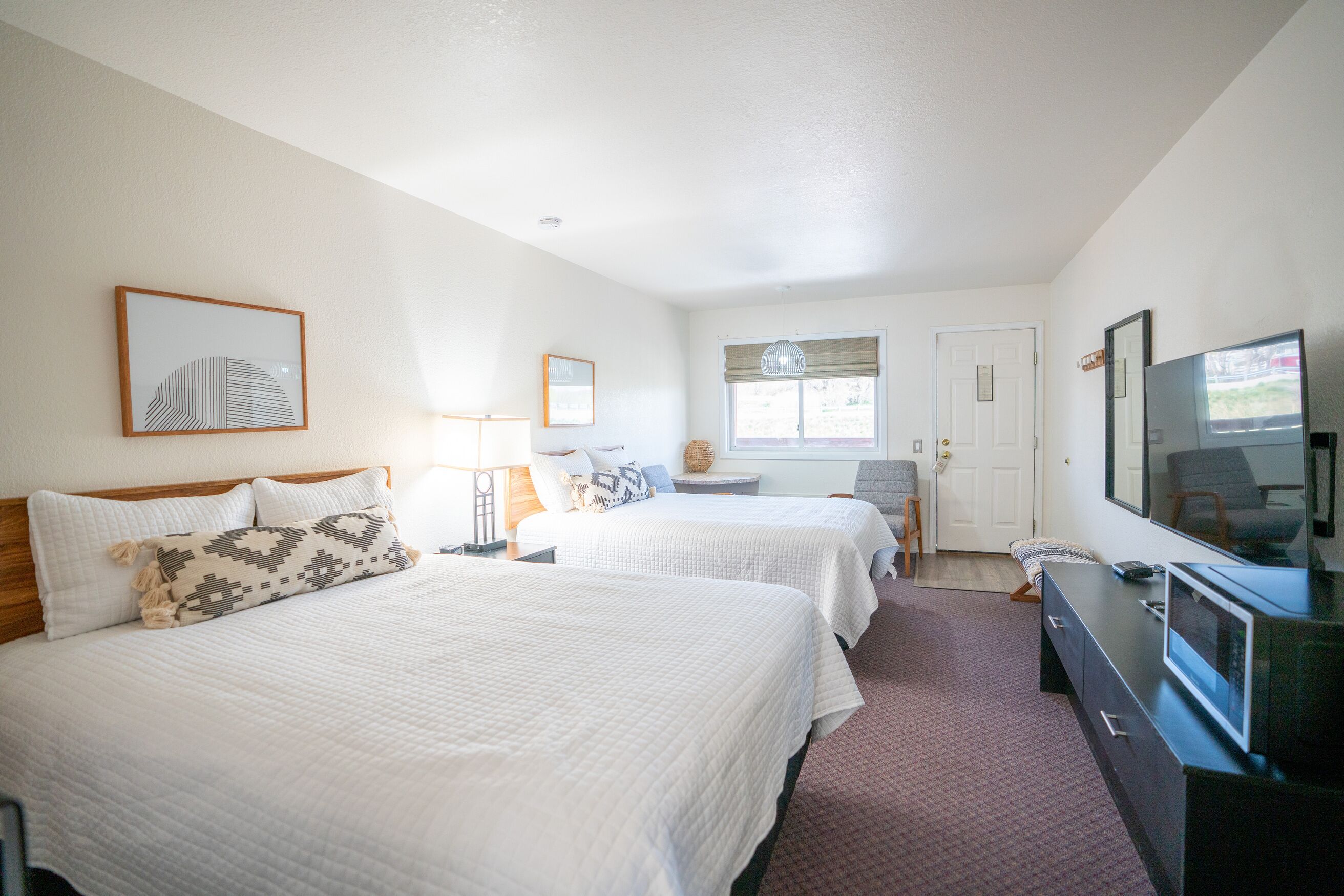 premium bedding, pillow-top beds, iron/ironing board, free wifi