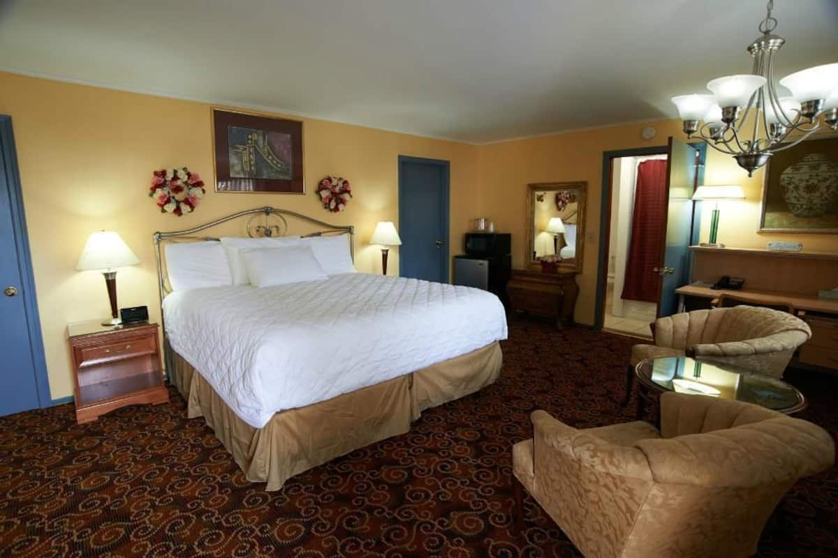 Suite, 1 kingsize bed, bubbelbad | Extra bedden, gratis wifi, beddengoed