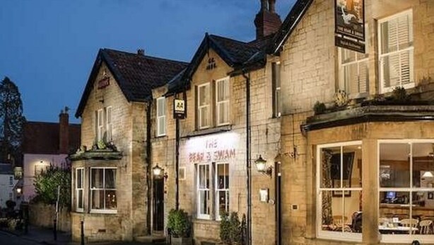 A traditional stone building with a sign for 'The Braes Inn'. - The Bear and Swan (Bristol)