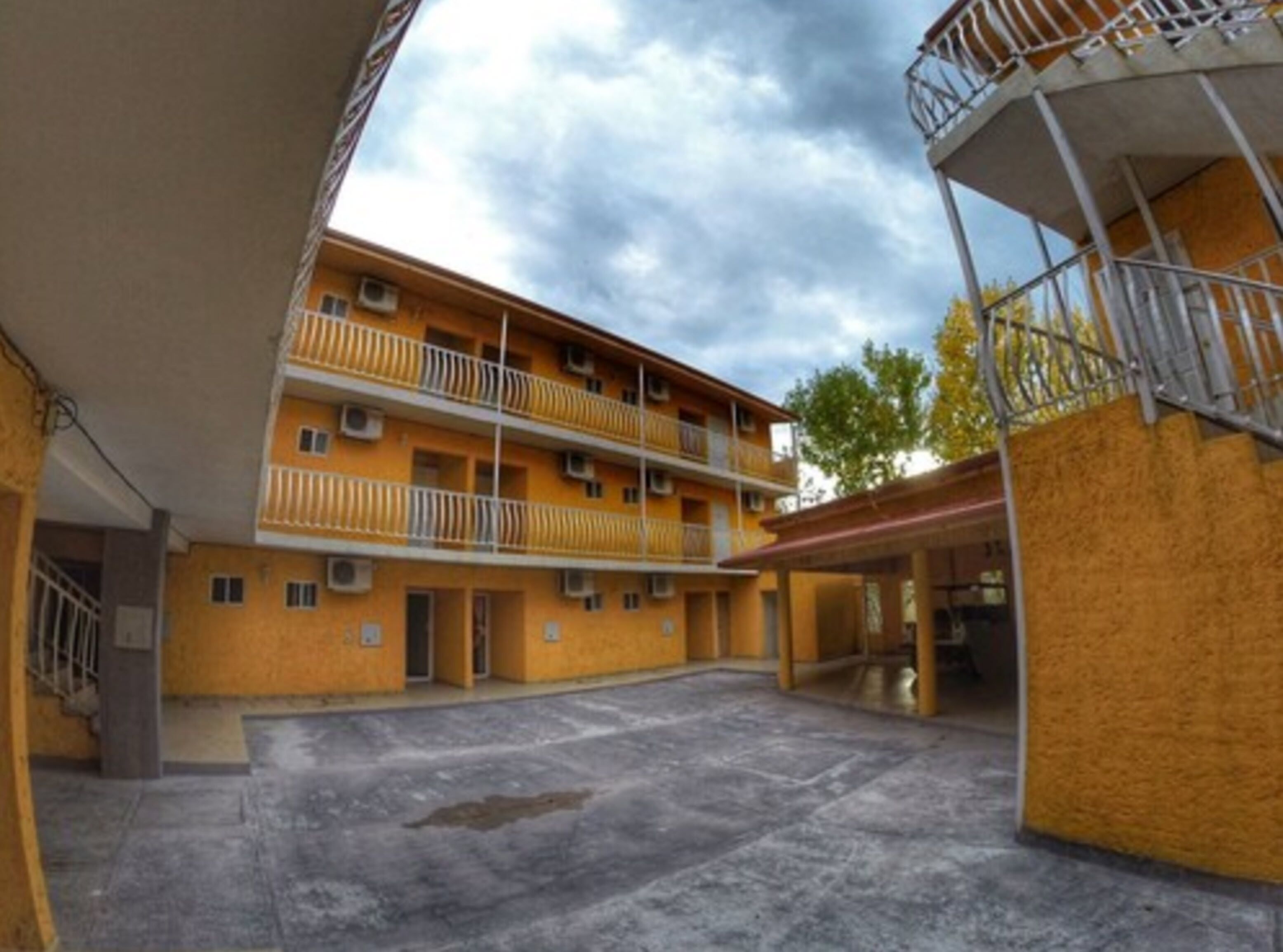 Entrada de la propiedad