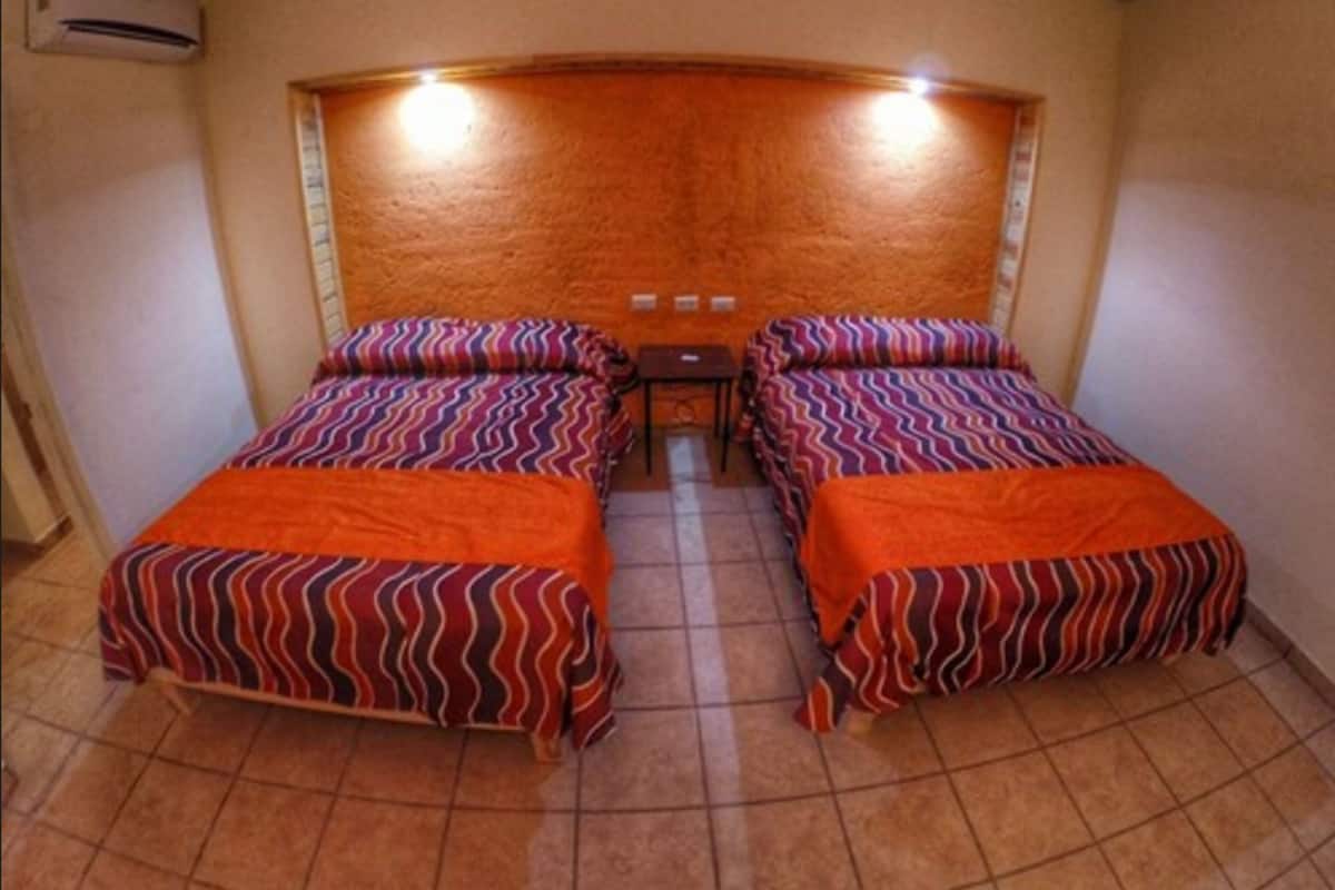 Free WiFi, bed sheets