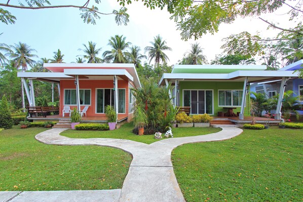 Bungalow Deluxe, vista giardino | Parco della struttura