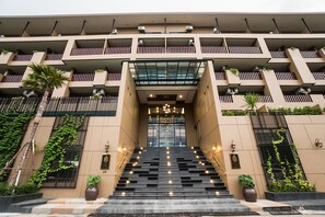 Entrée de l’hébergement