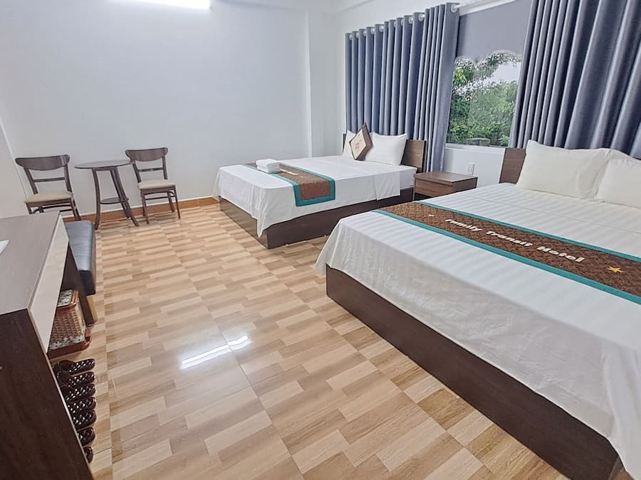 Premium bedding, memory-foam beds, minibar, individually decorated