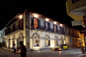 Front of property – evening/night