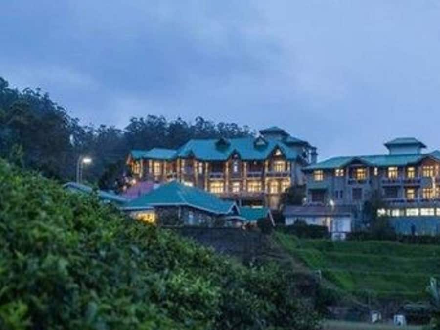 Front of property - evening/night