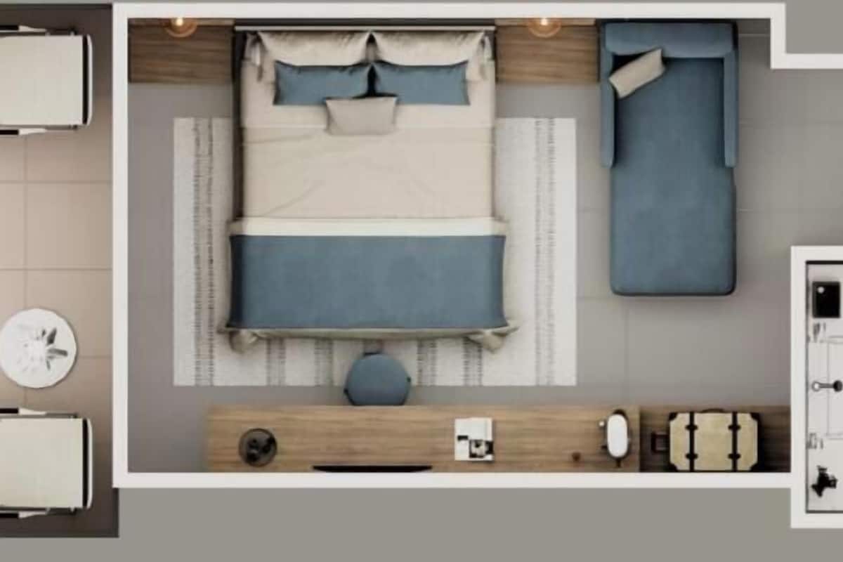 Minibar, coffres-forts dans les chambres, bureau