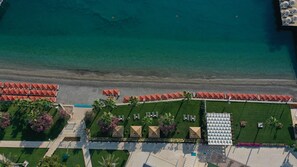 Private beach, sun loungers, beach umbrellas, beach towels - Corendon Hydros Club Kemer (Kemer)