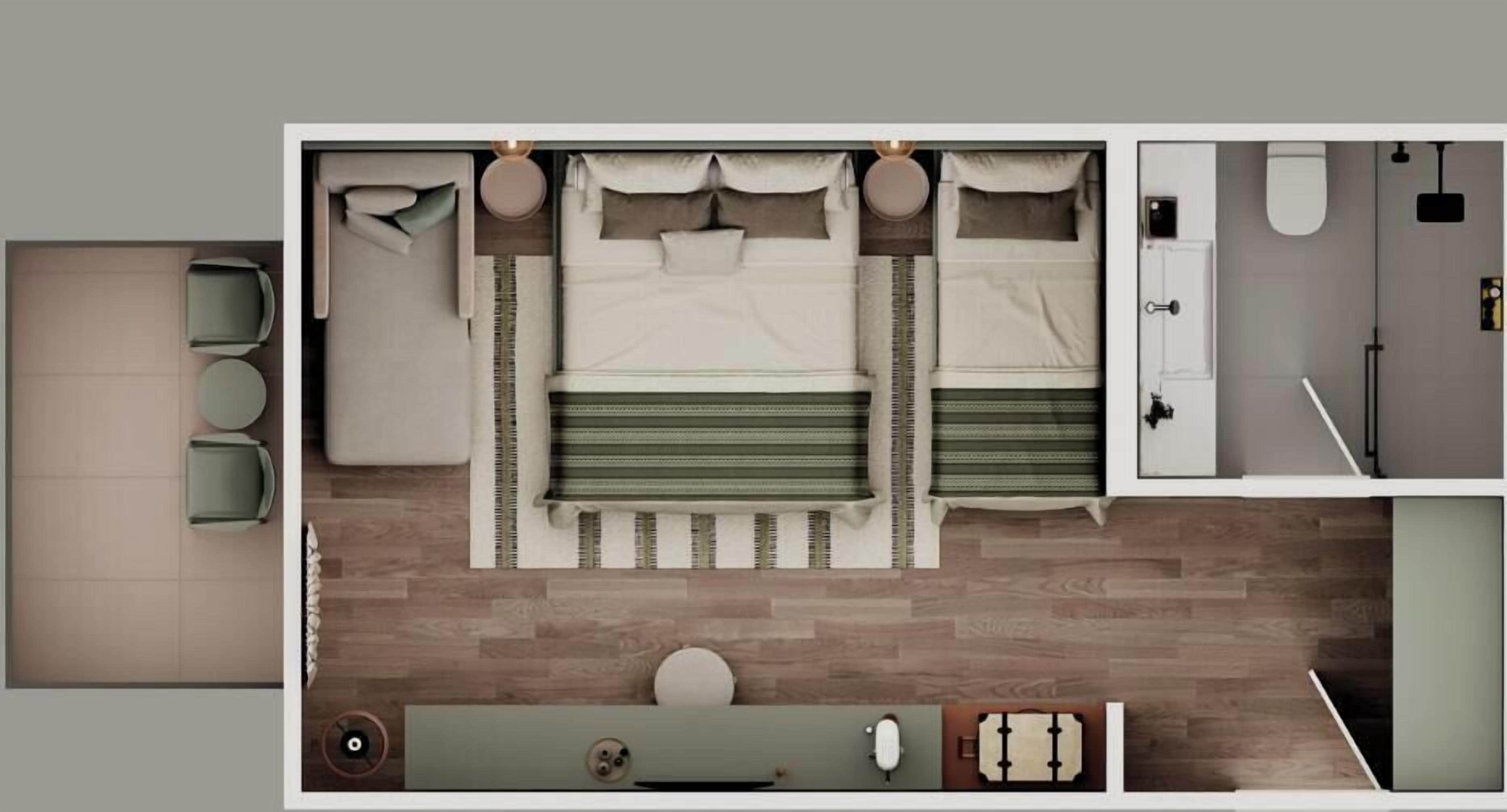 Hotel Standard Room | Minibar, in-room safe, desk, laptop workspace