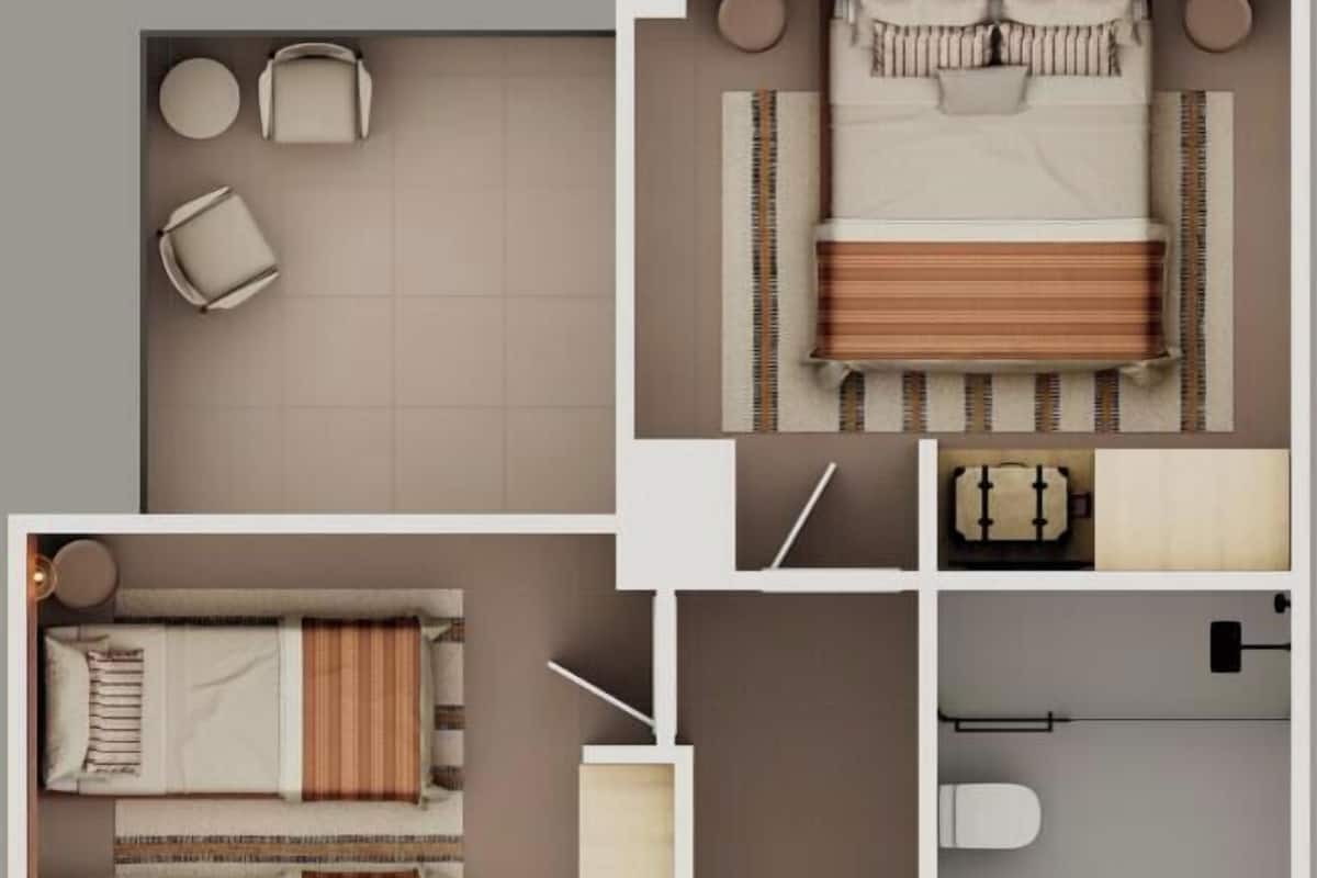 Minibar, coffres-forts dans les chambres, bureau