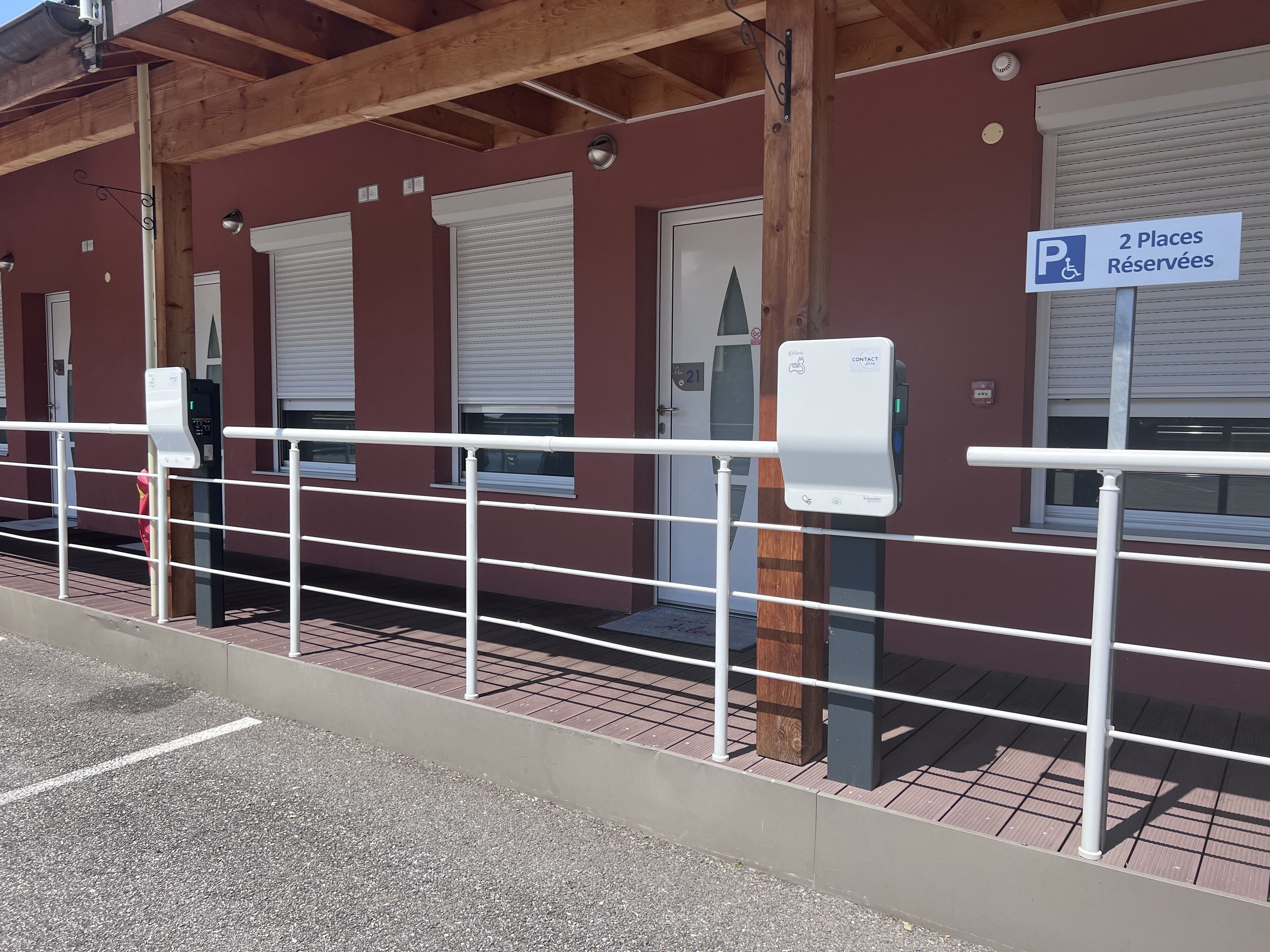 electric vehicle-charging station