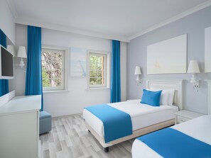 Family Room | 高級寢具、迷你吧、房內夾萬、隔音