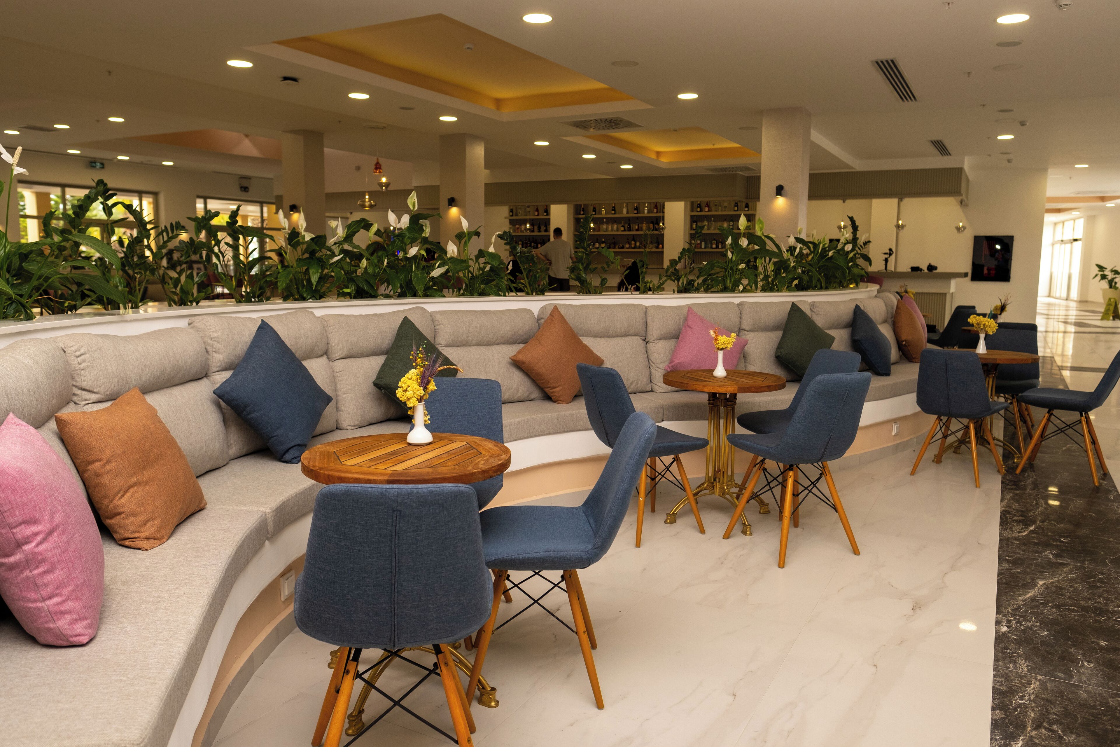 Lobby sitting area