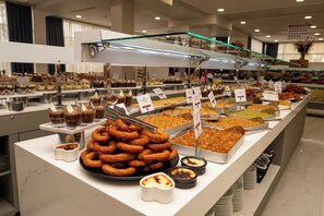 5 restauranter: frokost, lunsj og middag serveres