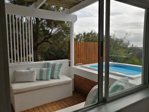 Bañera de hidromasaje privada