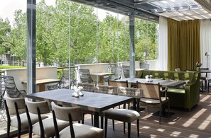 Breakfast, lunch, dinner served; Mediterranean cuisine, garden views  - Domotel Kastri (Kifisia)