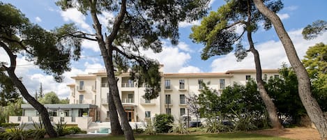 Façade de l’hébergement