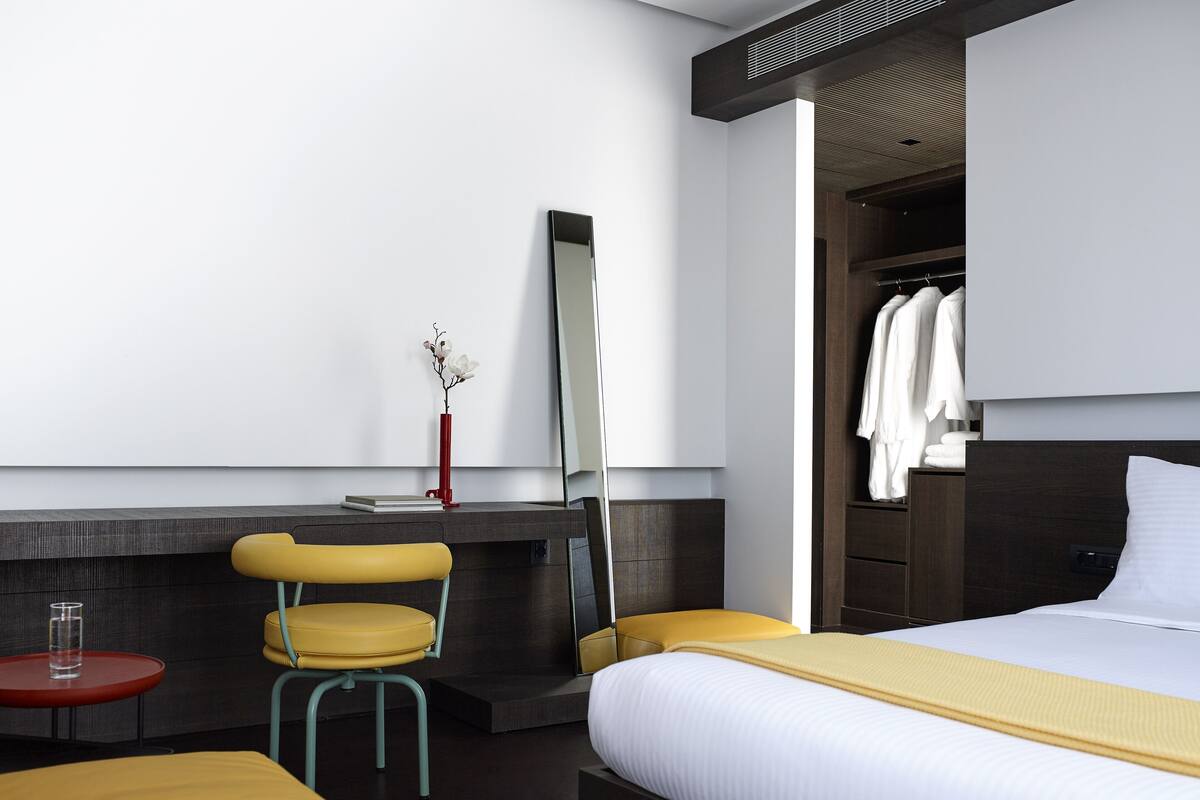 Hypo-allergenic bedding available, minibar, in-room safe, desk