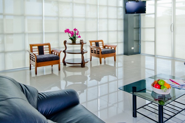 Lobby sitting area
