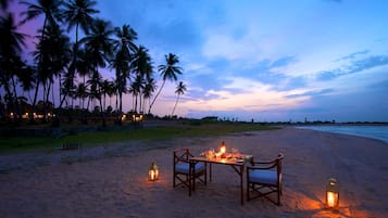 Couples dining