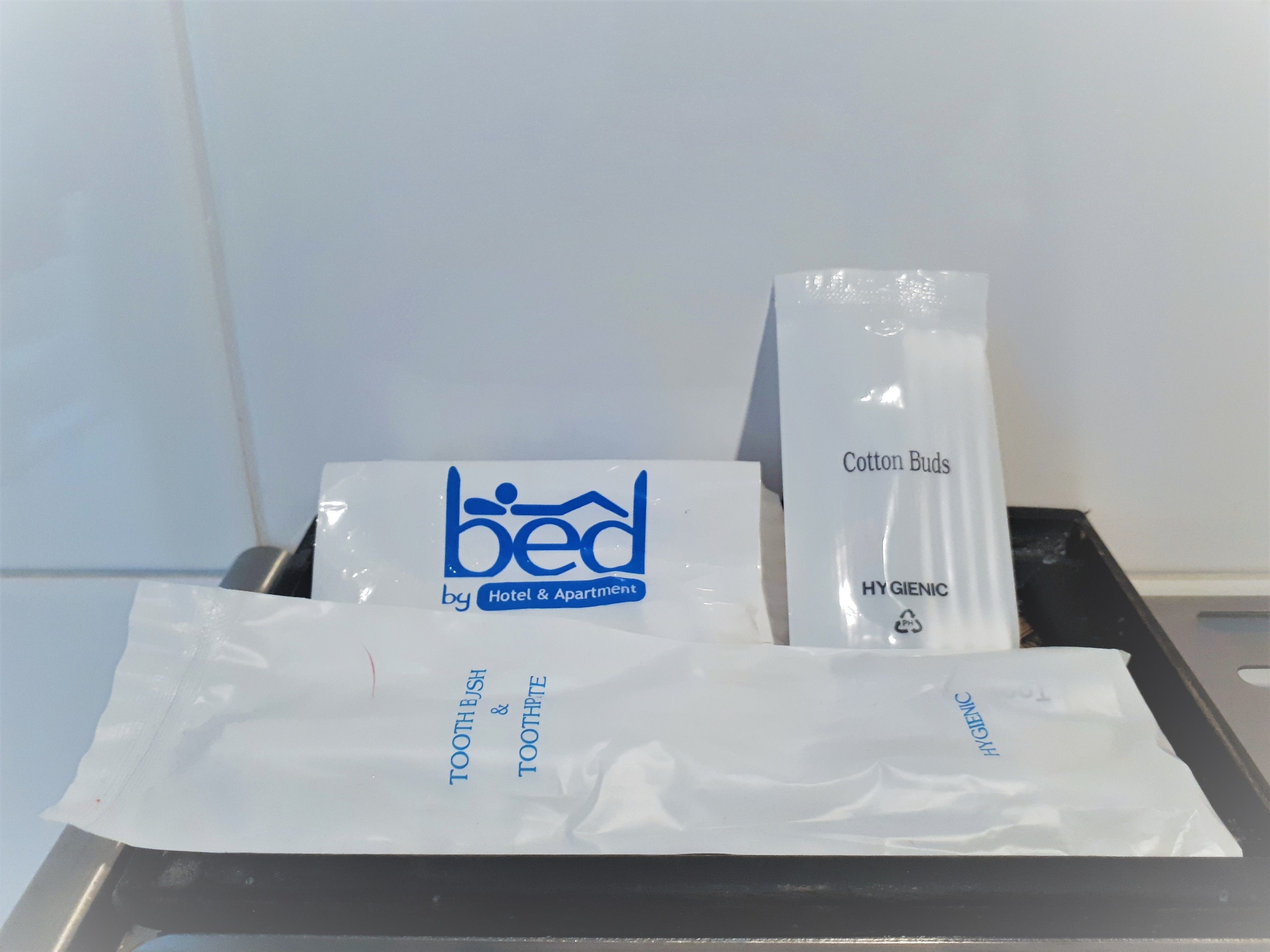 shower, free toiletries, hair dryer, slippers