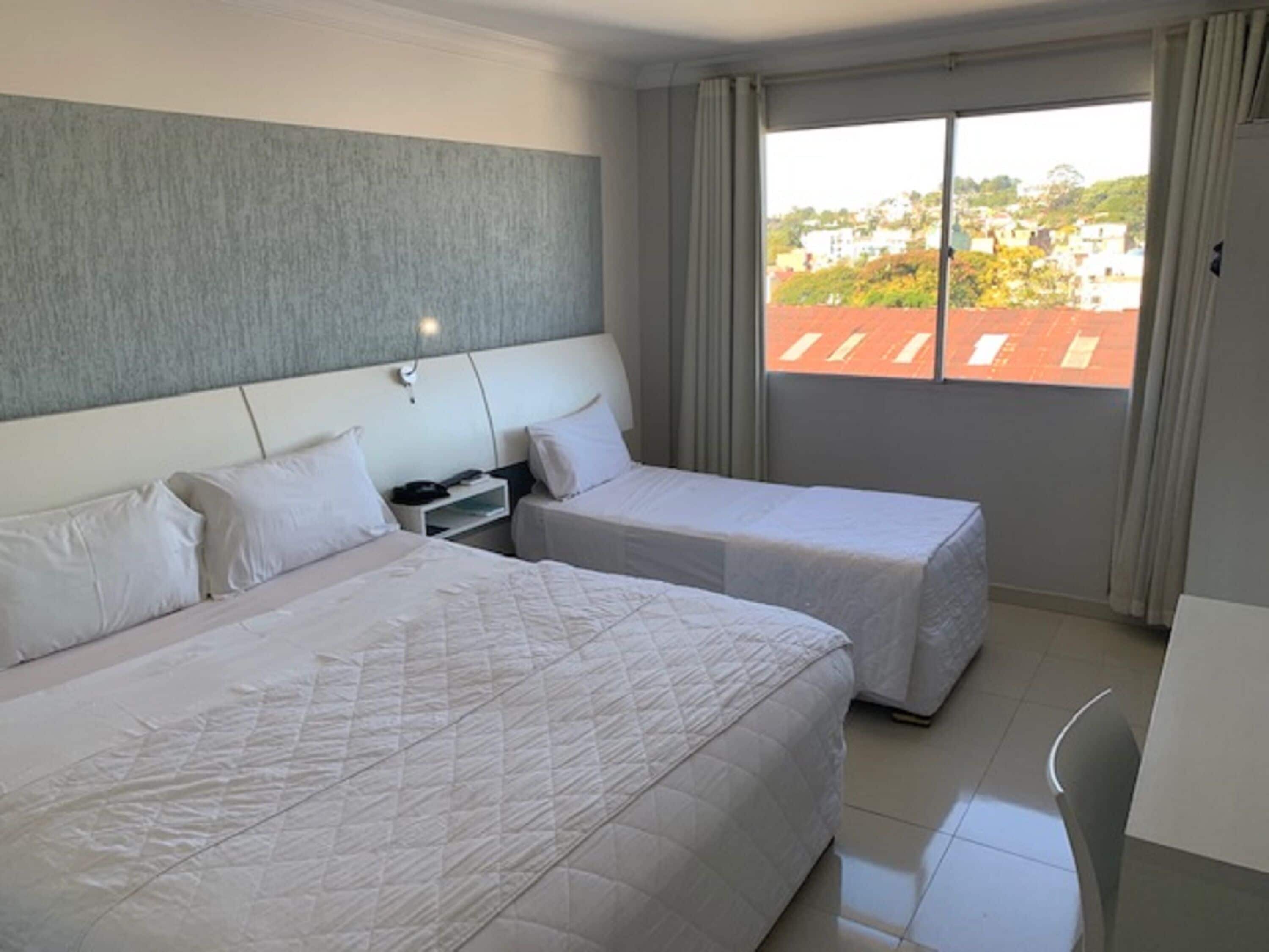 Een minibar, een kluis op de kamer, verduisterende gordijnen