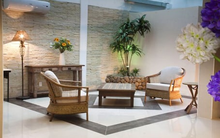 Lobby sitting area