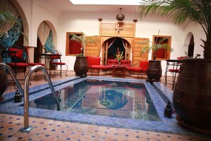 Indoor pool, outdoor pool