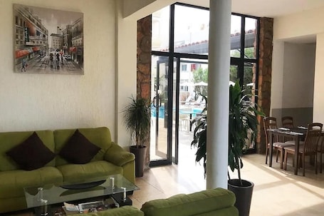 22-inch TV with satellite channels