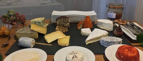 Mittagessen und Abendessen, französische Küche