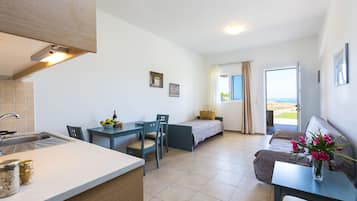 Apartment, 1 Bedroom | Premium bedding, in-room safe, individually decorated