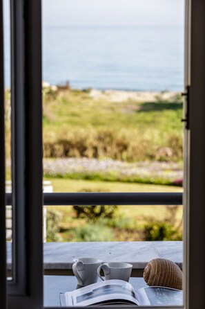 Studio, Sea View | Premium bedding, in-room safe, individually decorated - Yiannis Apartments (Rethymno)