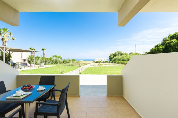 Apartment, 1 Bedroom | Terrace/patio - Yiannis Apartments (Rethymno)
