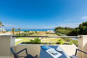 Studio, Sea View | View from room - Yiannis Apartments (Rethymno)
