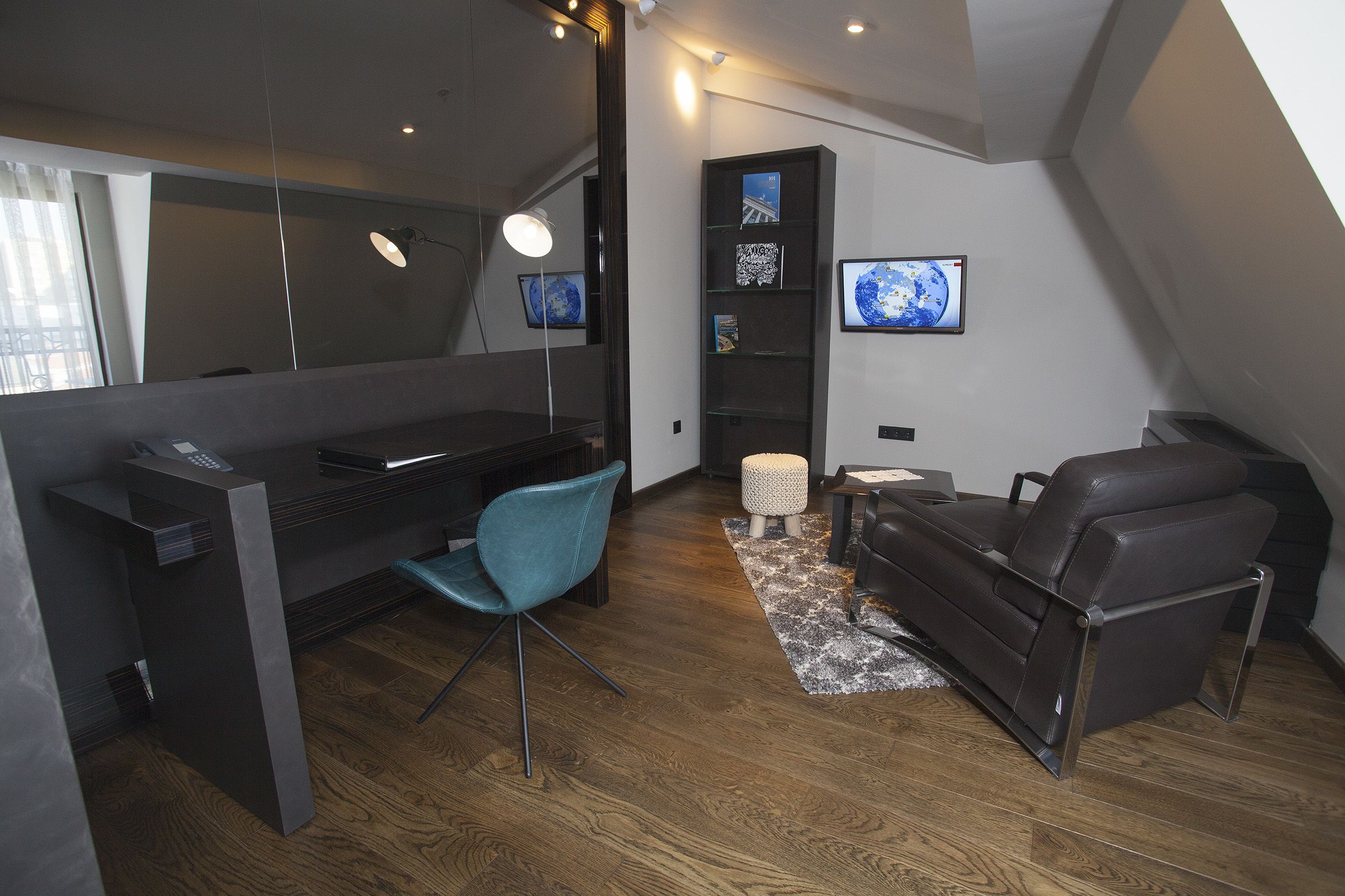 In-room business center