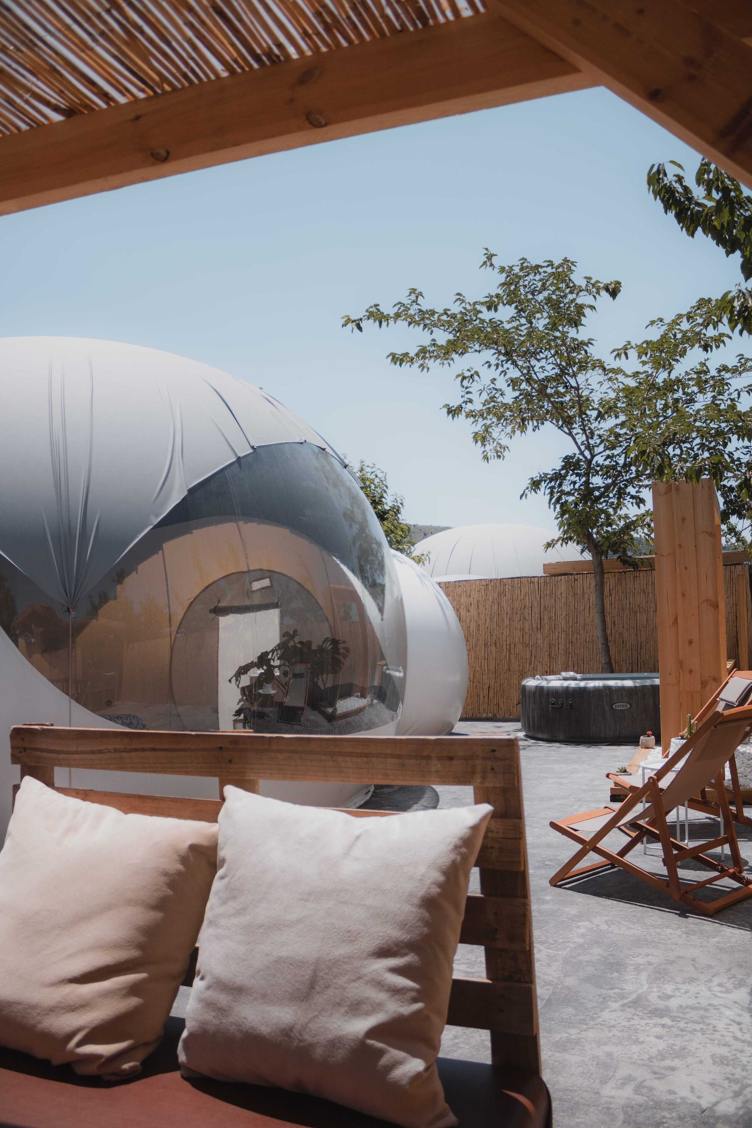 Kabin Superior (Bubble) | Teras/patio